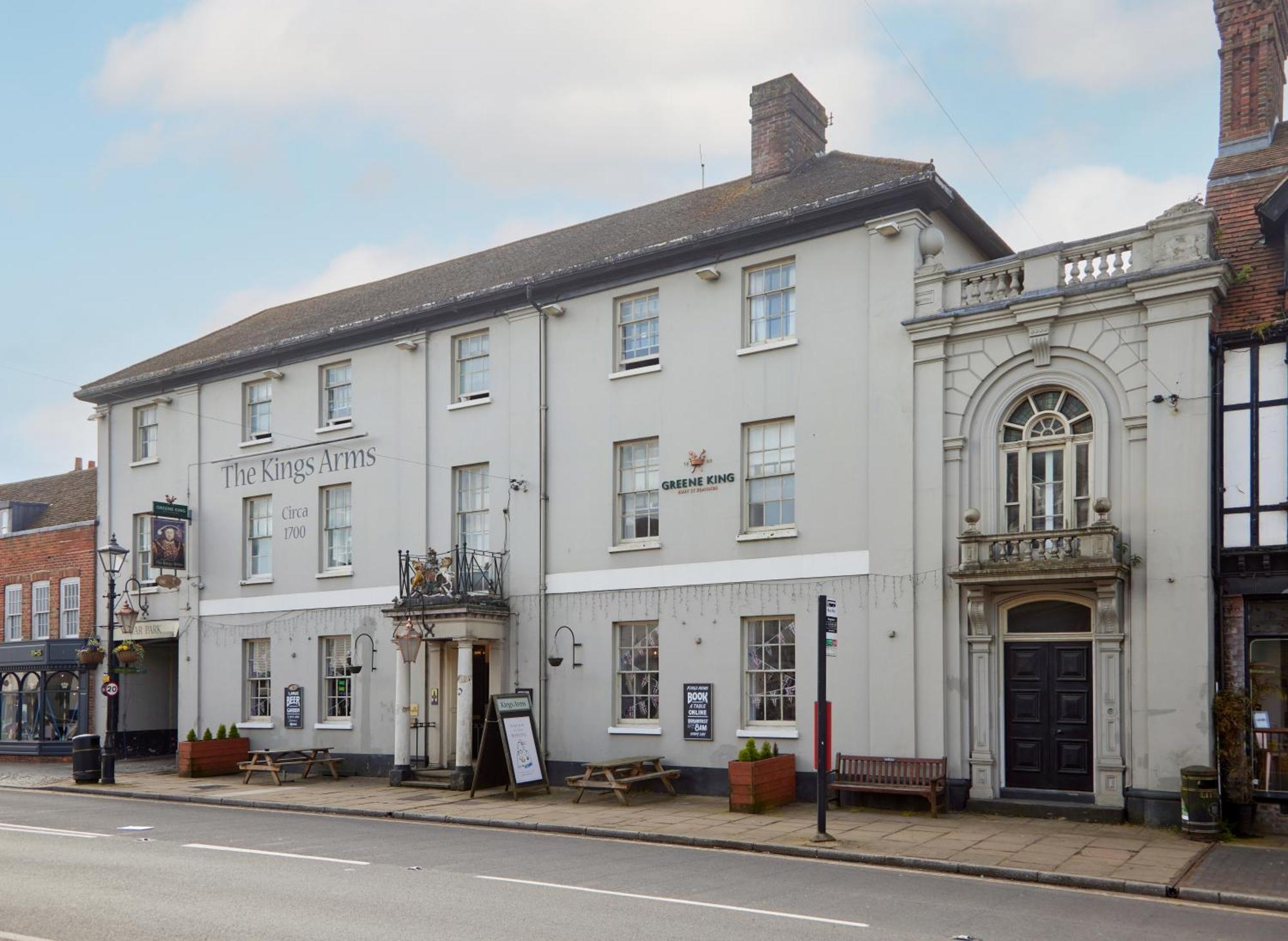 Kings Arms Hotel By Greene King Inns Westerham Exterior foto